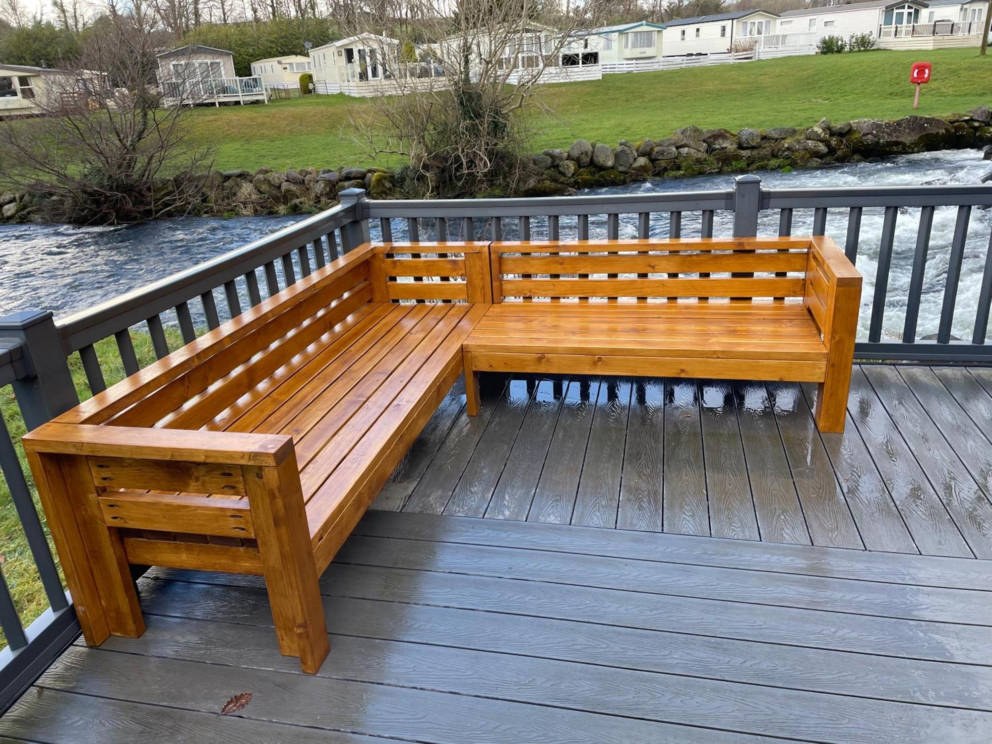 Stunning 3 Bed Riverside Cabin In Snowdonia Caeathro Bagian luar foto